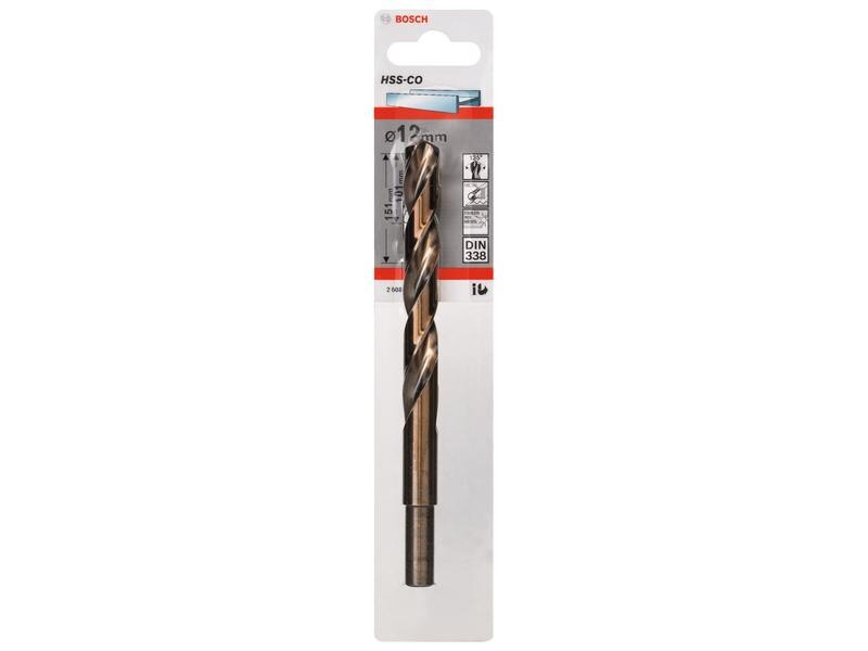 Bosch Professional Bohrer HSS-Co Spiralbohrer 12 x 101 x 151 mm