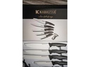 Kadastar Messer-Set Premium White 6-teilig, Silber/Weiss
