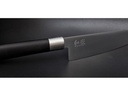 Kai Santokumesser Wasabi Santoku Schwarz