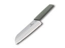 Victorinox Santokumesser Swiss Modern Grau