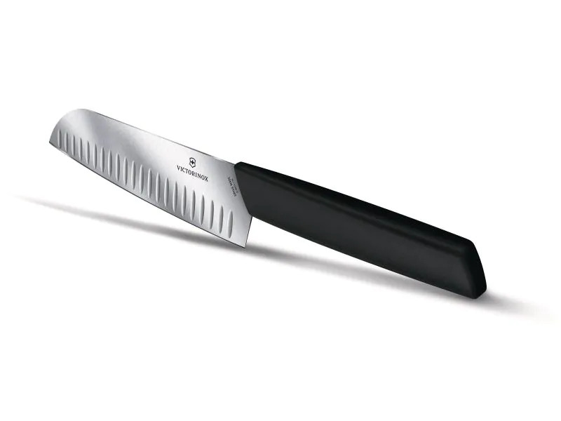 Victorinox Santokumesser Swiss Modern Schwarz