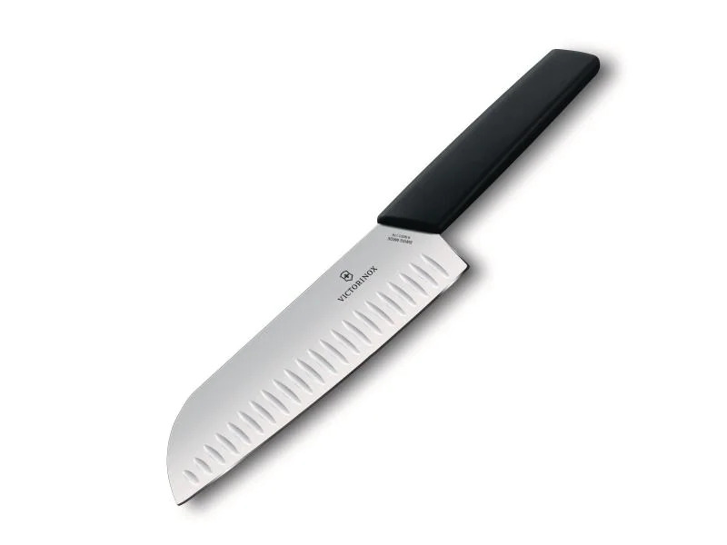 Victorinox Santokumesser Swiss Modern Schwarz