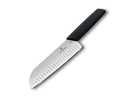 Victorinox Santokumesser Swiss Modern Schwarz