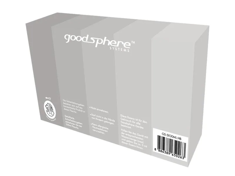 Goodsphere Duftöl-Set Harmony Beginners, 5 x 30 ml