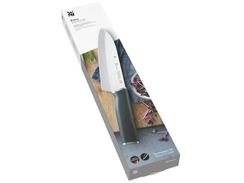 WMF Santokumesser Kineo 31 cm Schwarz/Silber