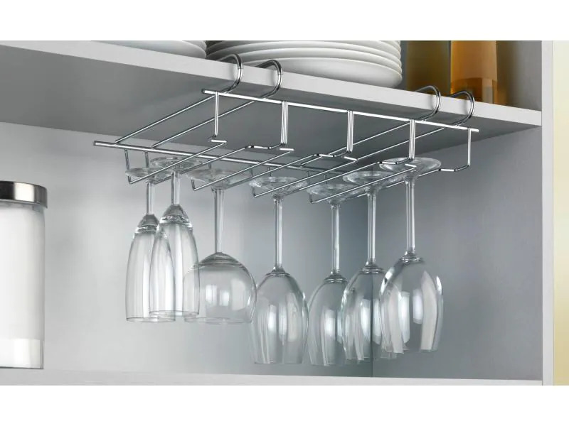 Wenko Schrankeinbau Gläserhalter Für 12 Tassen Silber