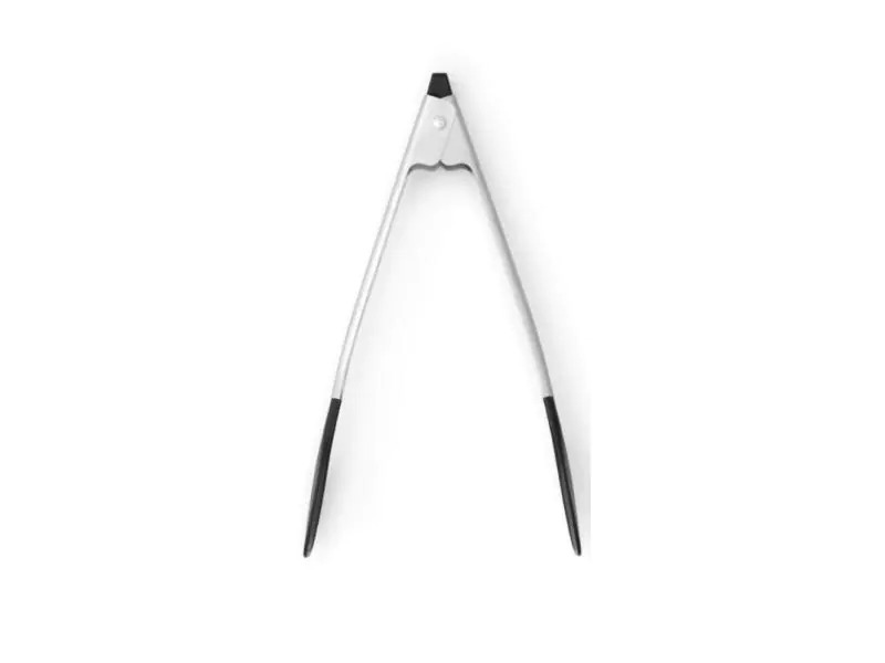 Brabantia Küchenzange Profile Line Schwarz/Silber