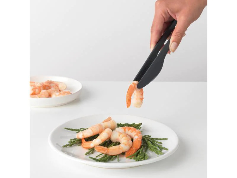 Brabantia Küchenzange TASTY+ plus Pinzette, Granite Grey