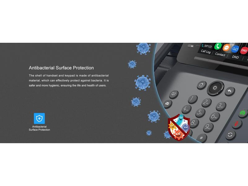 Fanvil Tischtelefon V65 Schwarz