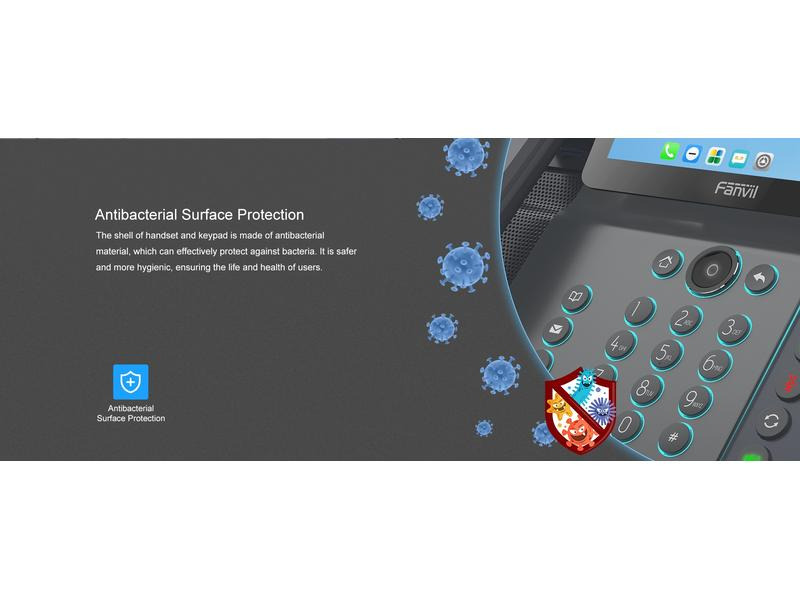 Fanvil Tischtelefon V67 Schwarz