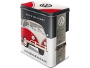 Nostalgic Art Vorratsdose VW Bus 3 l, Rot/Schwarz/Weiss