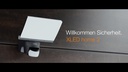 Steinel Strahler XLED Home 2 mit Sensor Anthrazit