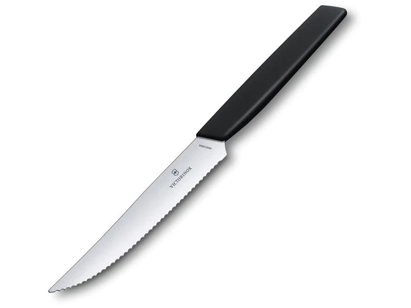 Victorinox Steakmesser Swiss Modern 1 Stück, Schwarz