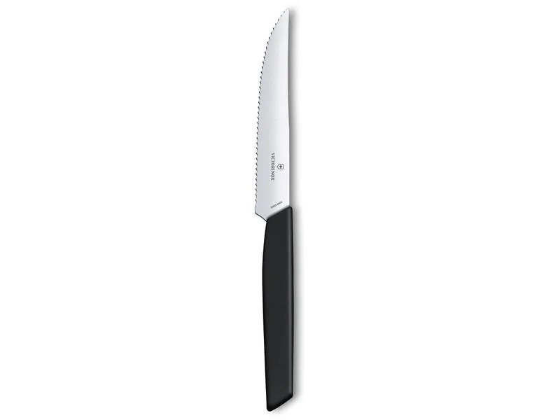 Victorinox Steakmesser Swiss Modern 1 Stück, Schwarz