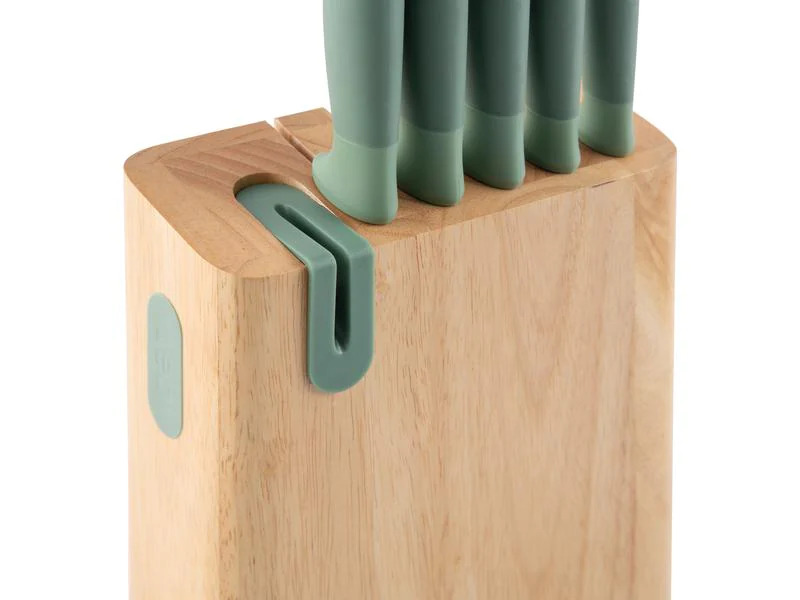 BergHOFF Messerblock-Set mit Messer Leo Forest 6-teilig
