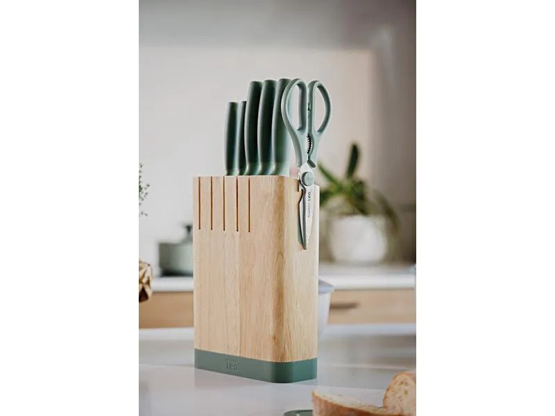 BergHOFF Messerblock-Set mit Messer Leo Forest 6-teilig