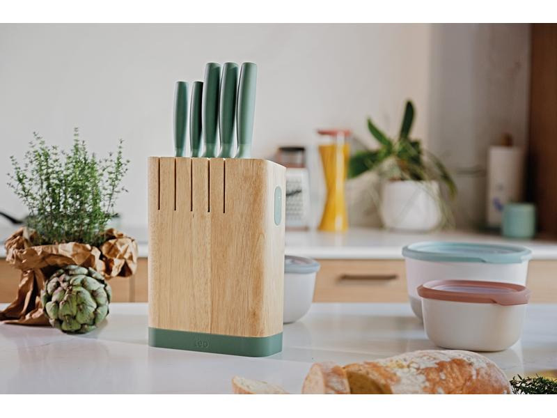 BergHOFF Messerblock-Set mit Messer Leo Forest 6-teilig