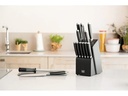 BergHOFF Messerblock-Set mit Messer Leo Graphite 13-teilig, Schwarz