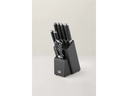 BergHOFF Messerblock-Set mit Messer Leo Graphite 6-teilig, Schwarz