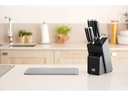 BergHOFF Messerblock-Set mit Messer Leo Graphite 6-teilig, Schwarz