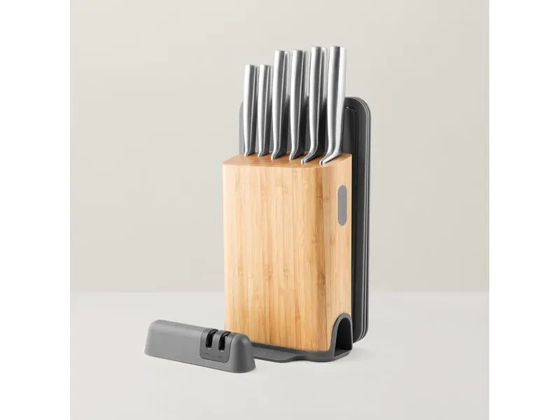 BergHOFF Messerblock-Set mit Messer Leo Legacy 11-teilig, Hellbraun