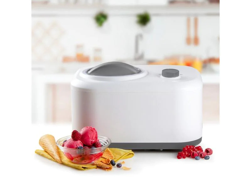 Domo Glacemaschine DO9243I, 1 l, Weiss