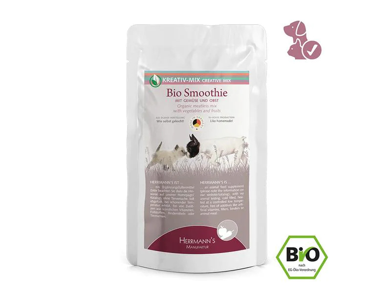 Herrmann's Nassfutter Bio Smoothie mit Gemüse und Obst