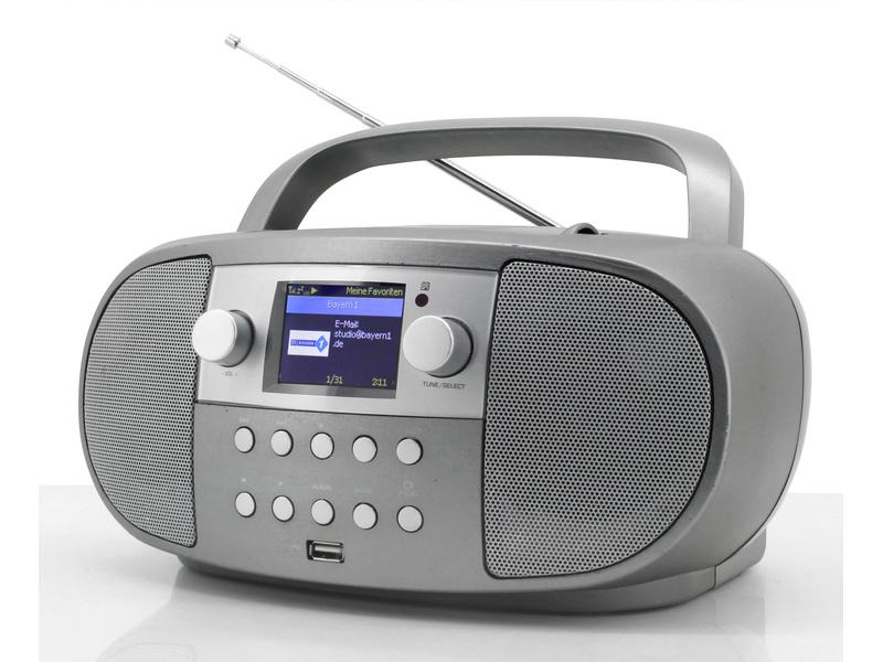 soundmaster Radio/CD-Player SCD7600TI Grau