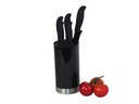 Kela Messerblock-Set mit Messer Acida Schwarz
