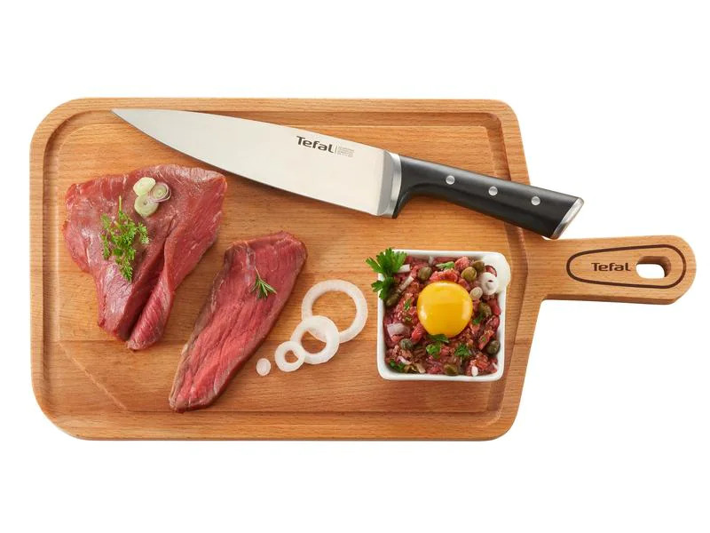 Tefal Messerblock-Set mit Messer Ingenio Ice Force Schwarz