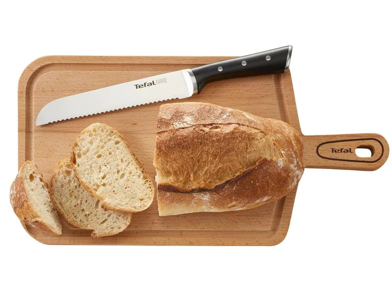 Tefal Messerblock-Set mit Messer Ingenio Ice Force Schwarz