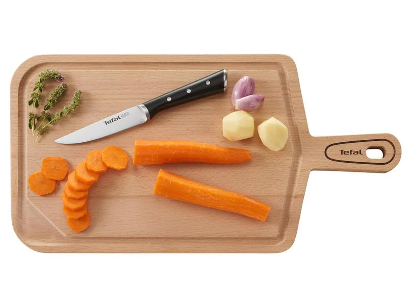 Tefal Messerblock-Set mit Messer Ingenio Ice Force Schwarz