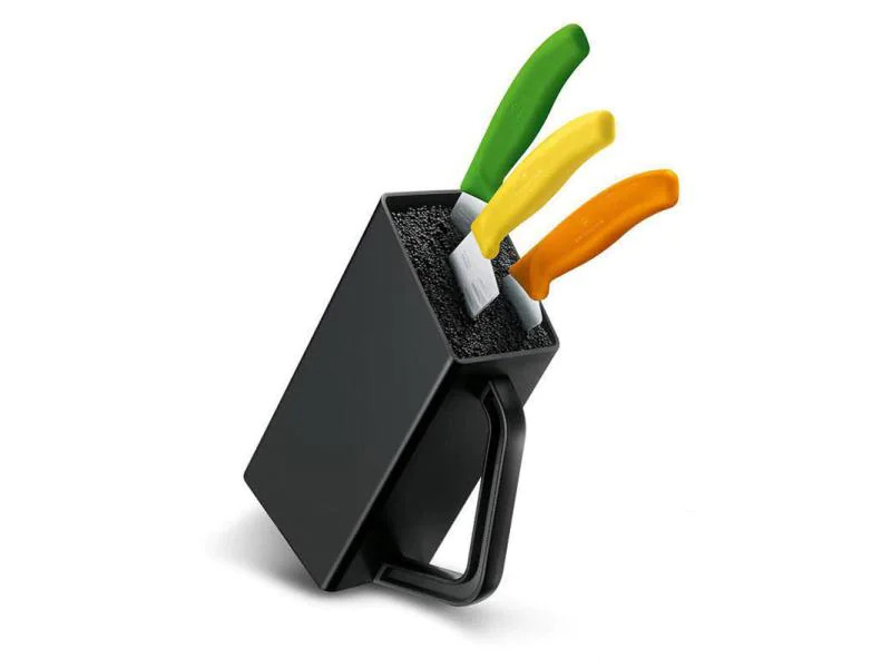 Victorinox Messerblock Swiss Classic Gross Schwarz