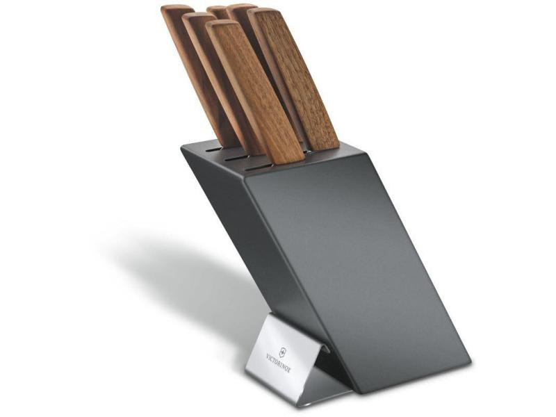 Victorinox Messerblock Swiss Modern Grau