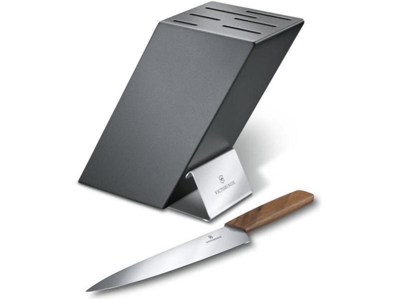 Victorinox Messerblock Swiss Modern Grau