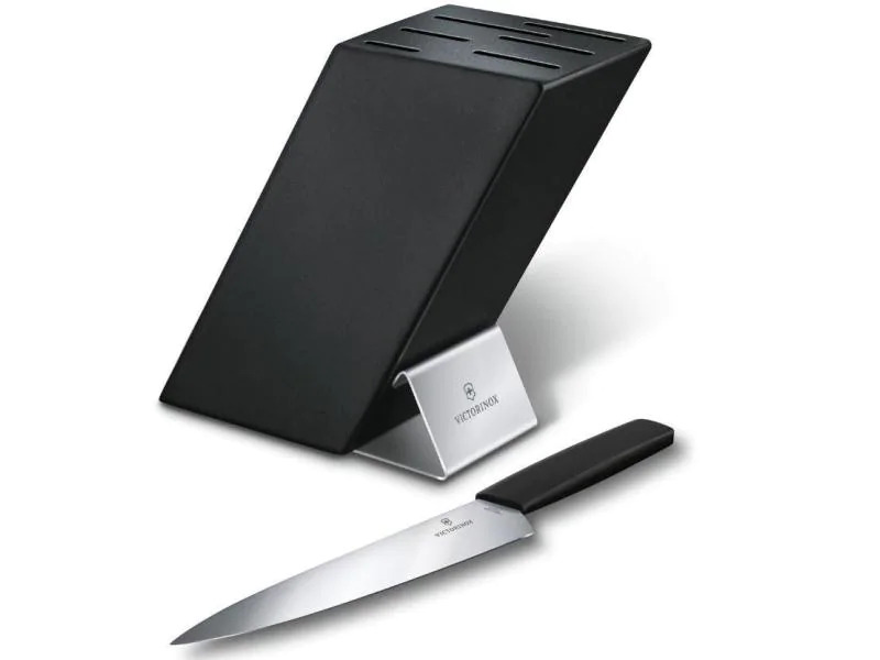 Victorinox Messerblock Swiss Modern Schwarz
