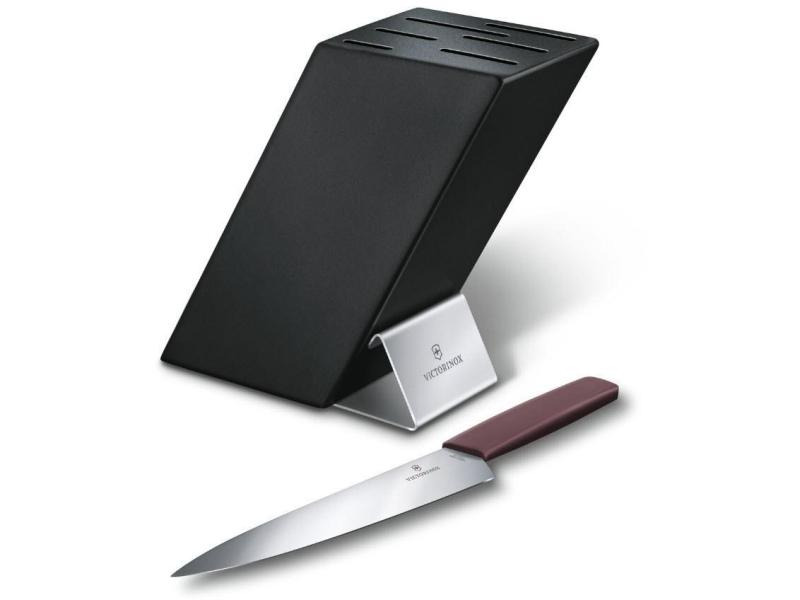 Victorinox Messerblock Swiss Modern Schwarz