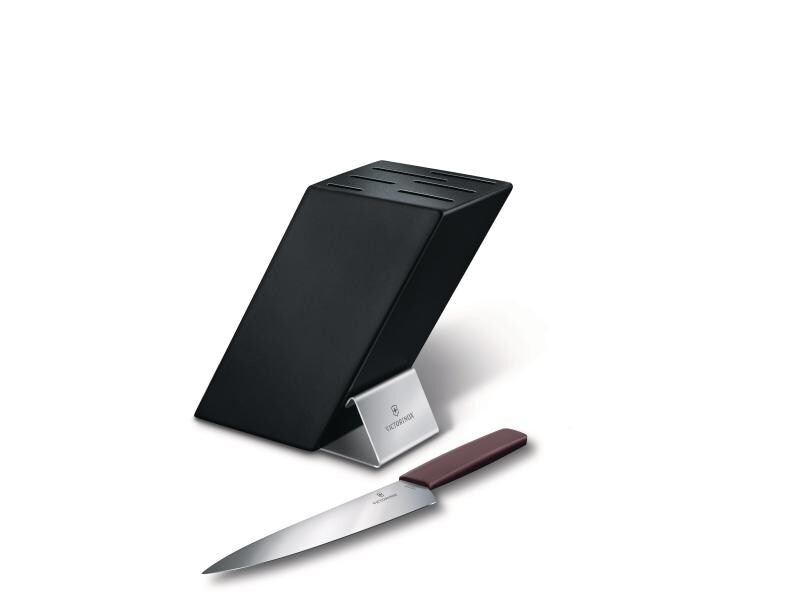 Victorinox Messerblock Swiss Modern Schwarz