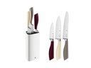 WMF Messerblock-Set mit Messer Elements Joy 4-teilig, Weiss