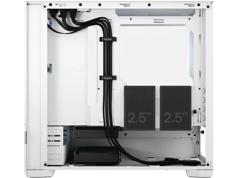 Fractal Design PC-Gehäuse Pop Mini Air RGB TG Weiss