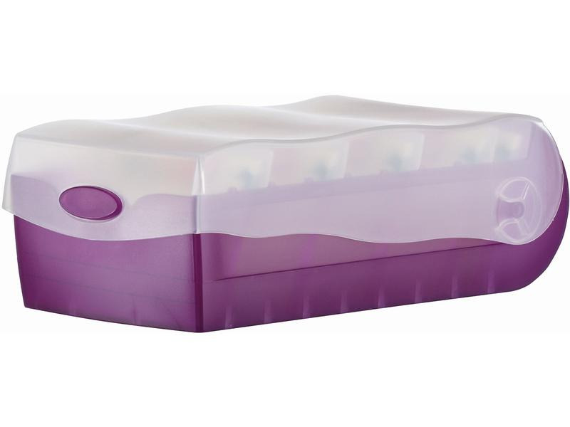 HAN Karteibox Croco A7, Violett