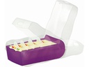 HAN Karteibox Croco A7, Violett