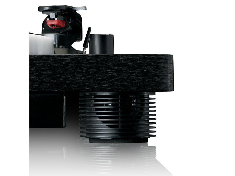 Lenco Plattenspieler LS-50LEDBK Schwarz