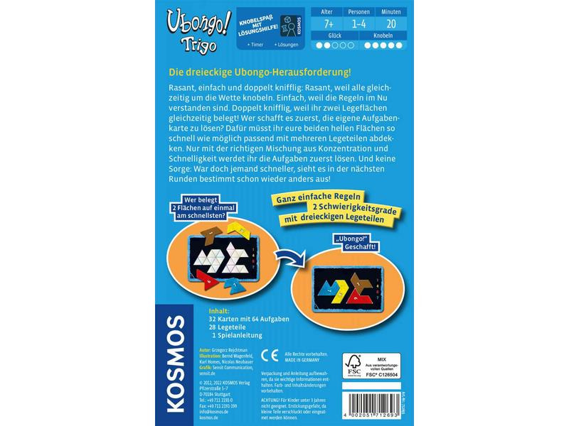 Kosmos Knobelspiel Ubongo Trigo