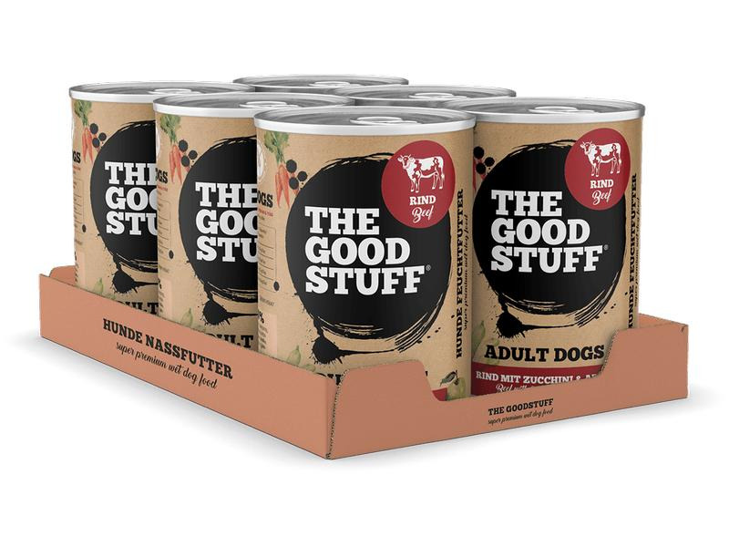 The Goodstuff Nassfutter Rind &amp; Zucchini Adult 400g