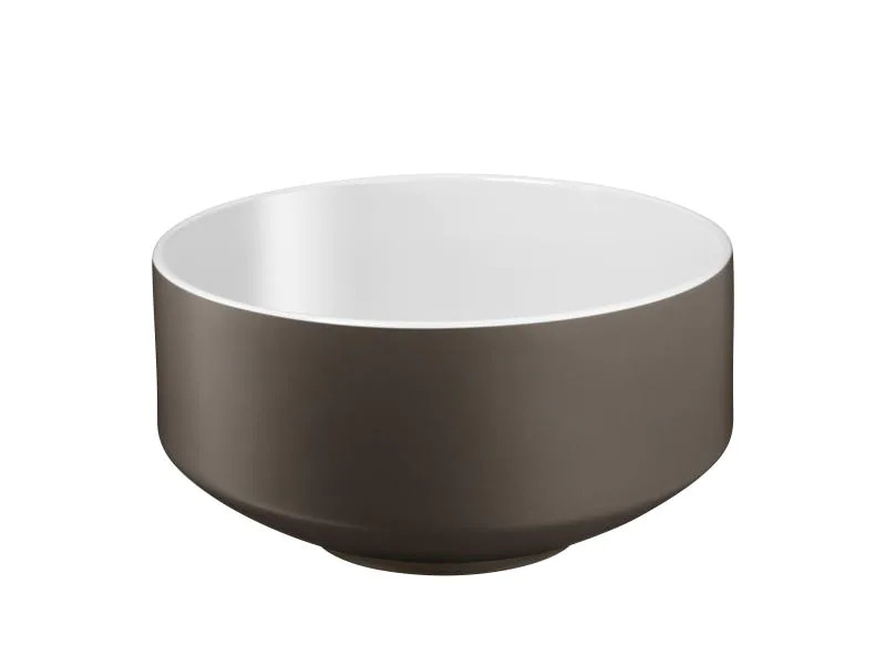 WMF Salatschüssel-Set Moto mit Besteck 26 cm, Grau