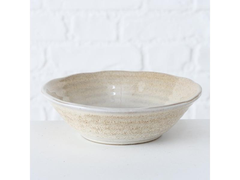 Boltze Schale Antigua 1 Stück, Beige