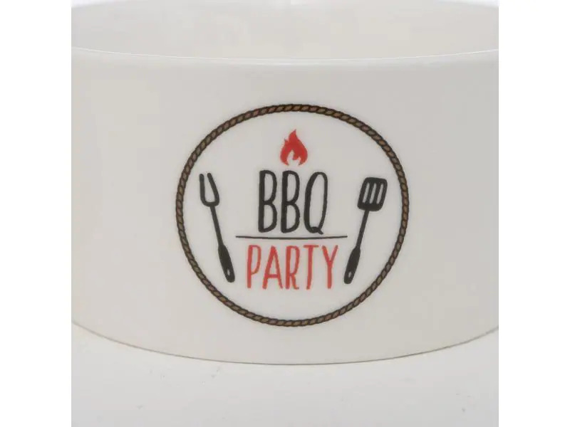 Boltze Schale Griller 2 Stück, Weiss