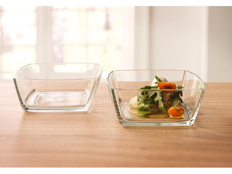 Montana Schale CARRE 16 cm 1 Stück, Transparent