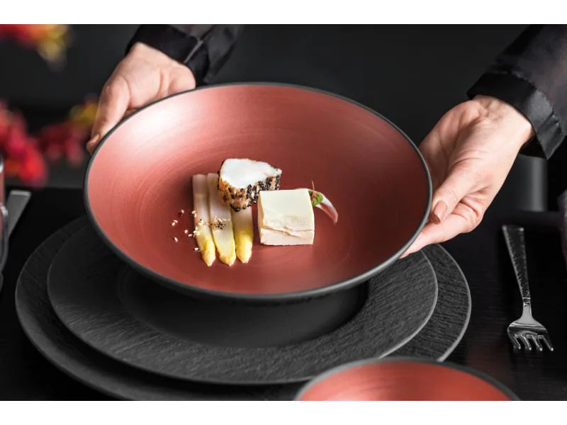 Villeroy &amp; Boch Schale Manufacture Rock Glow 6 Stück, Bronze